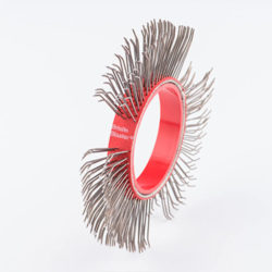 Bristle Blaster belt stainless steel